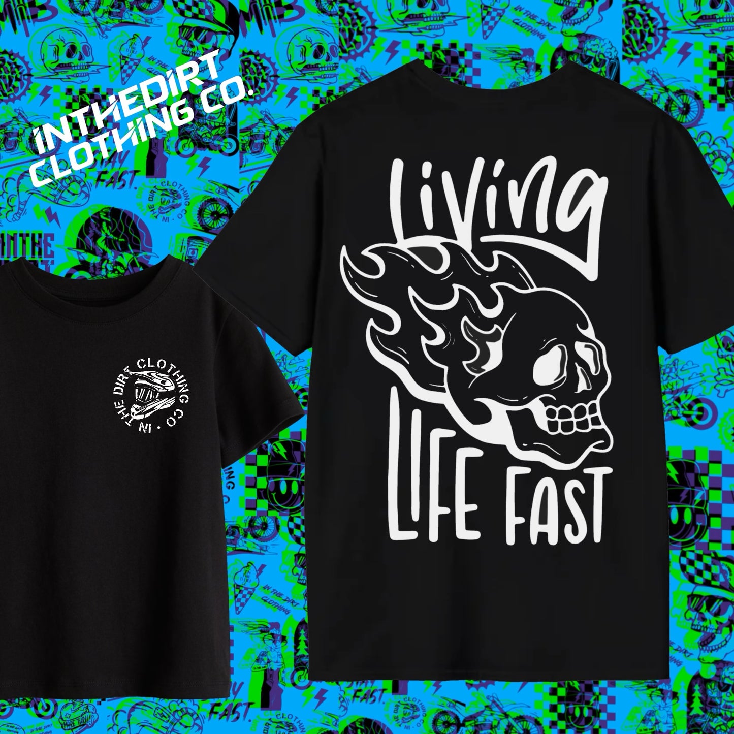 Living fast tee