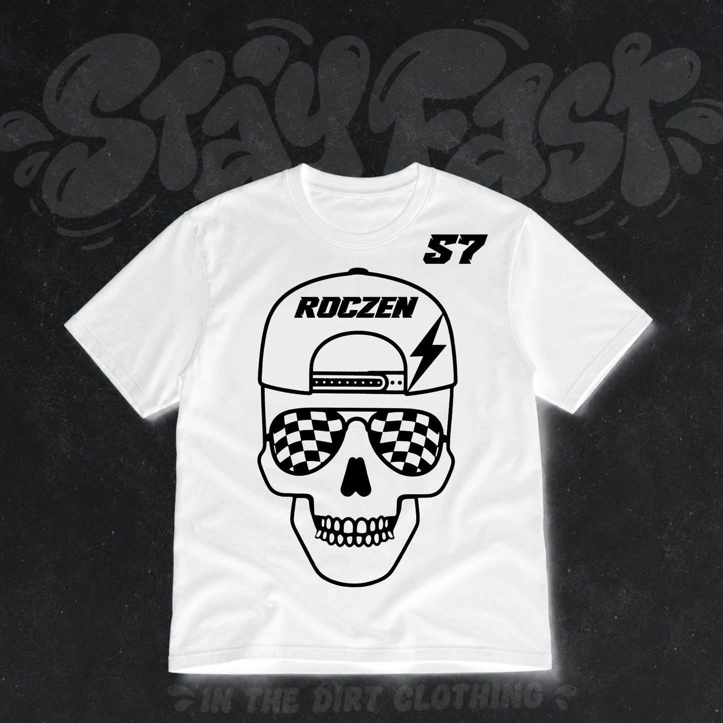 SnapBack Sid skull Tee ADULTS