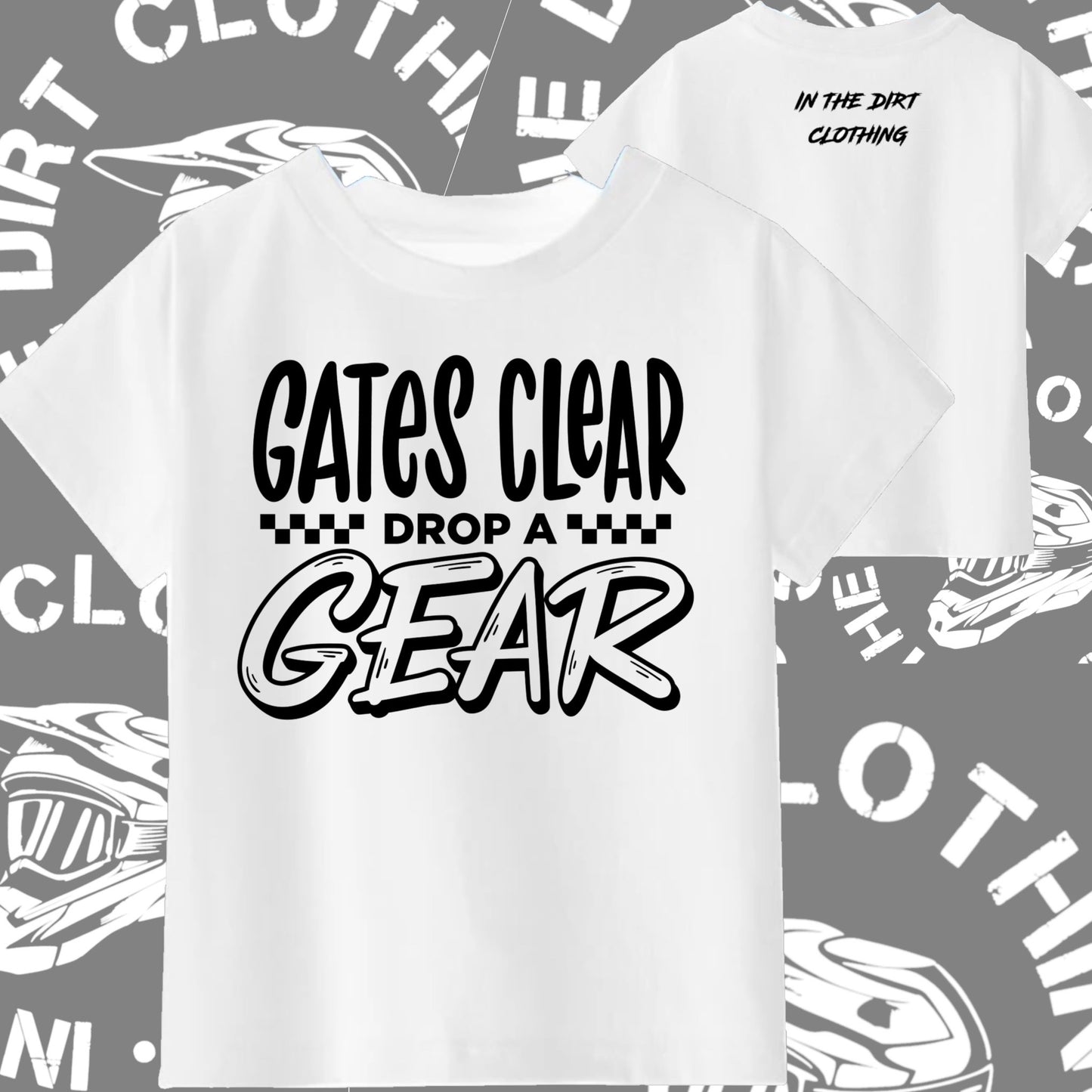 Gates clear print