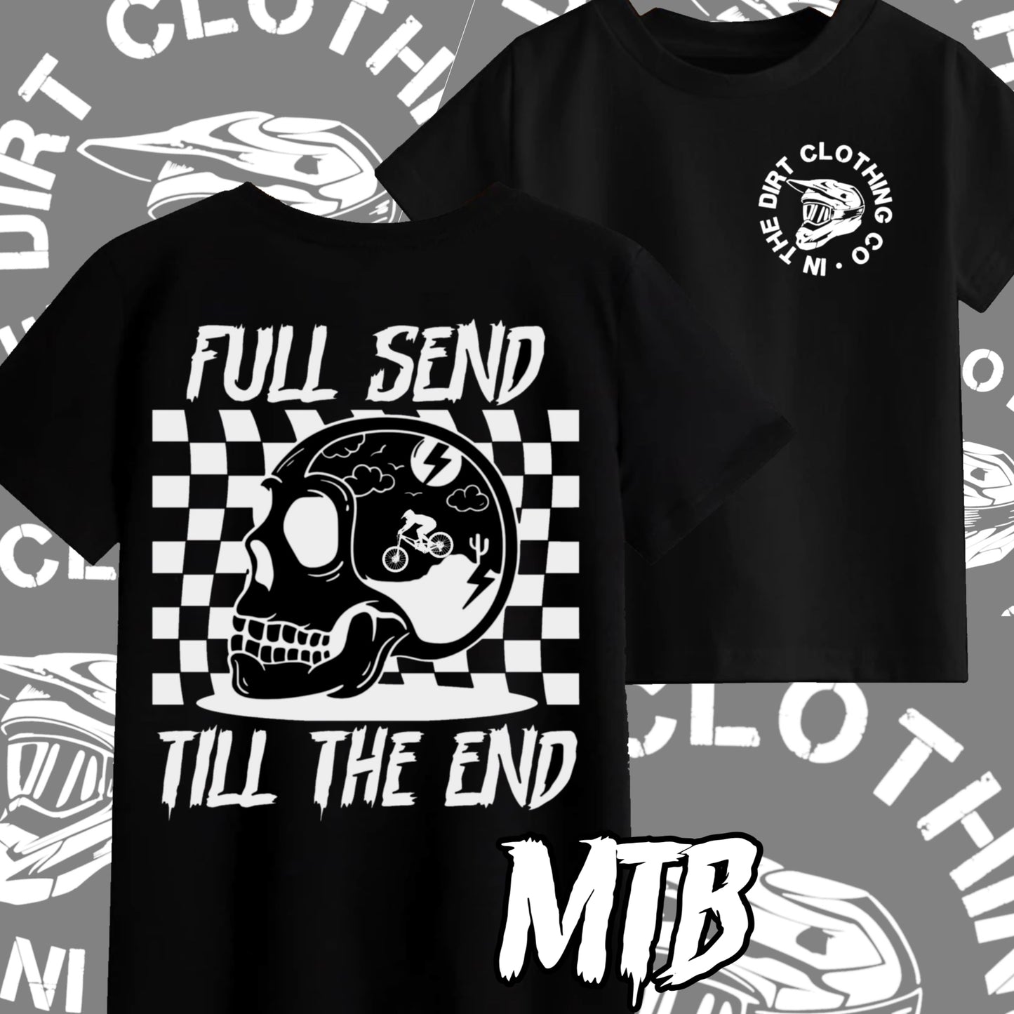 Full send tee  (all bike options)