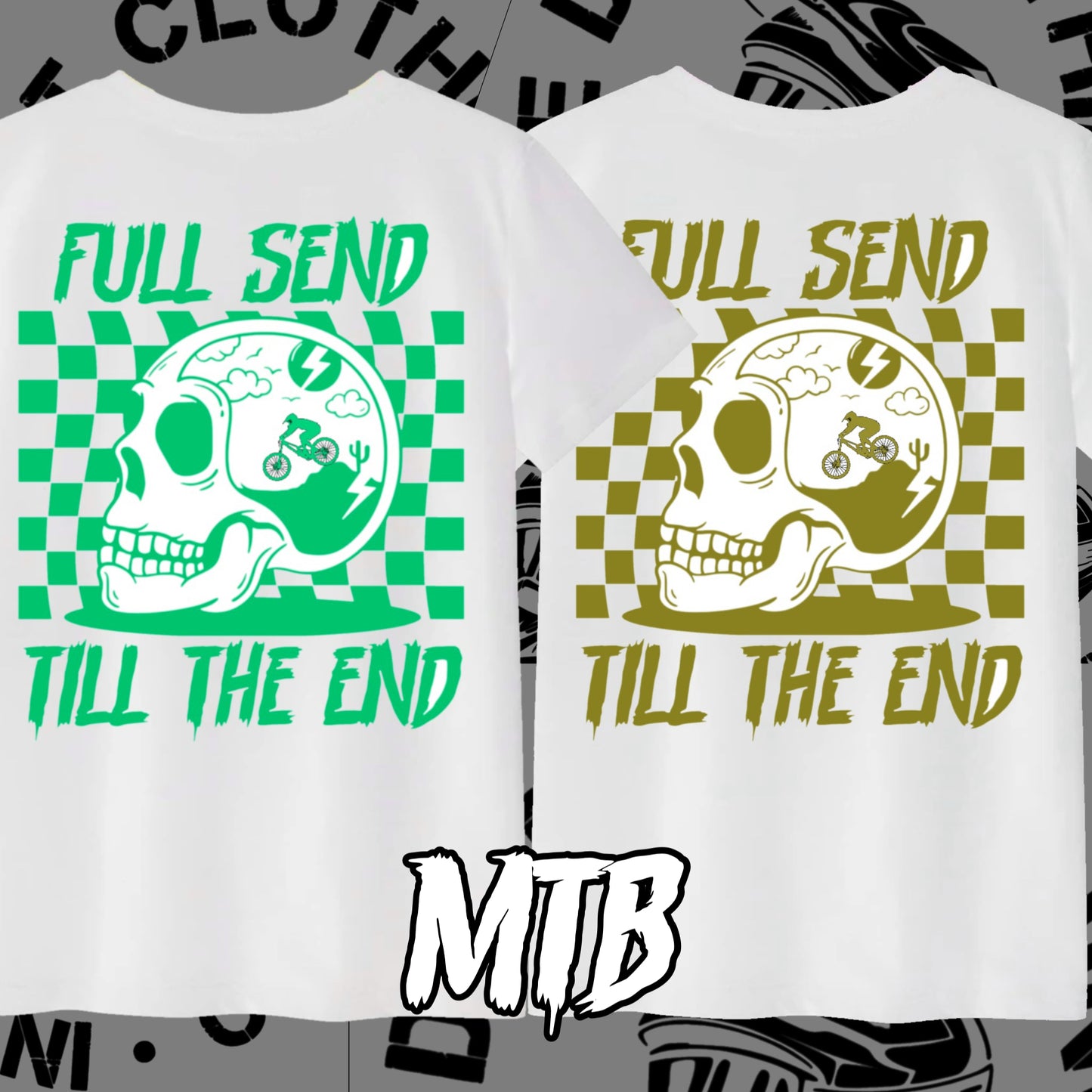 Full send tee  (all bike options)