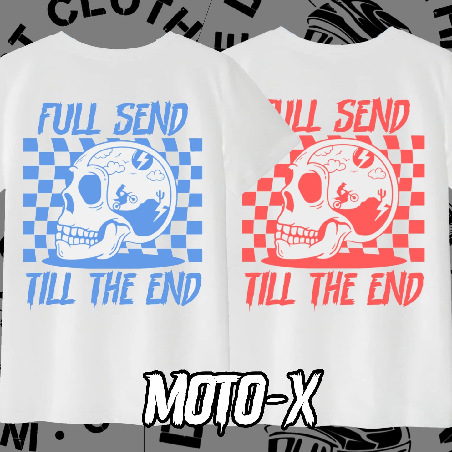 Full send tee  (all bike options)