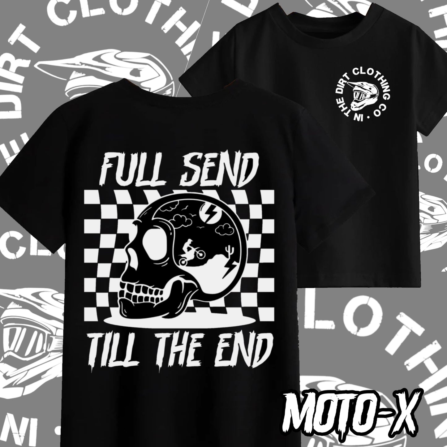 Full send tee  (all bike options)