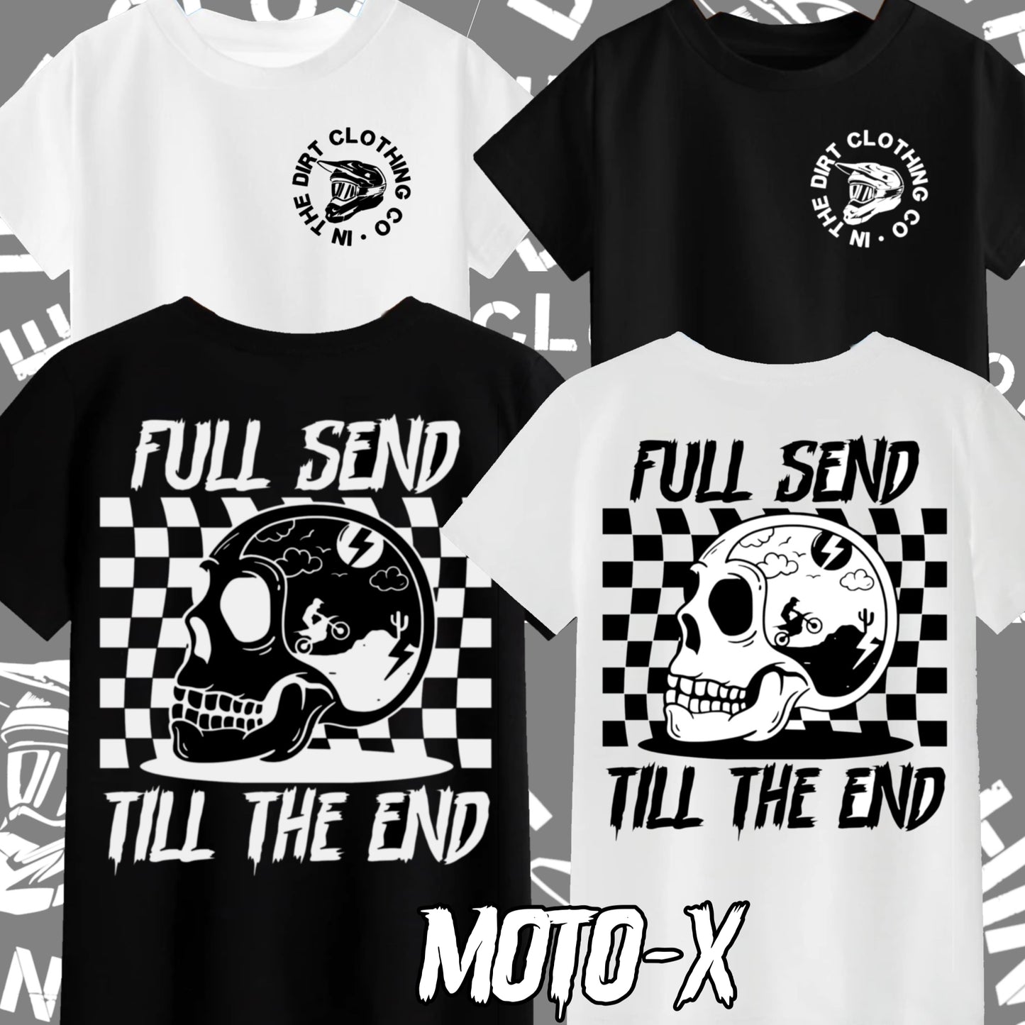 Full send tee  (all bike options)