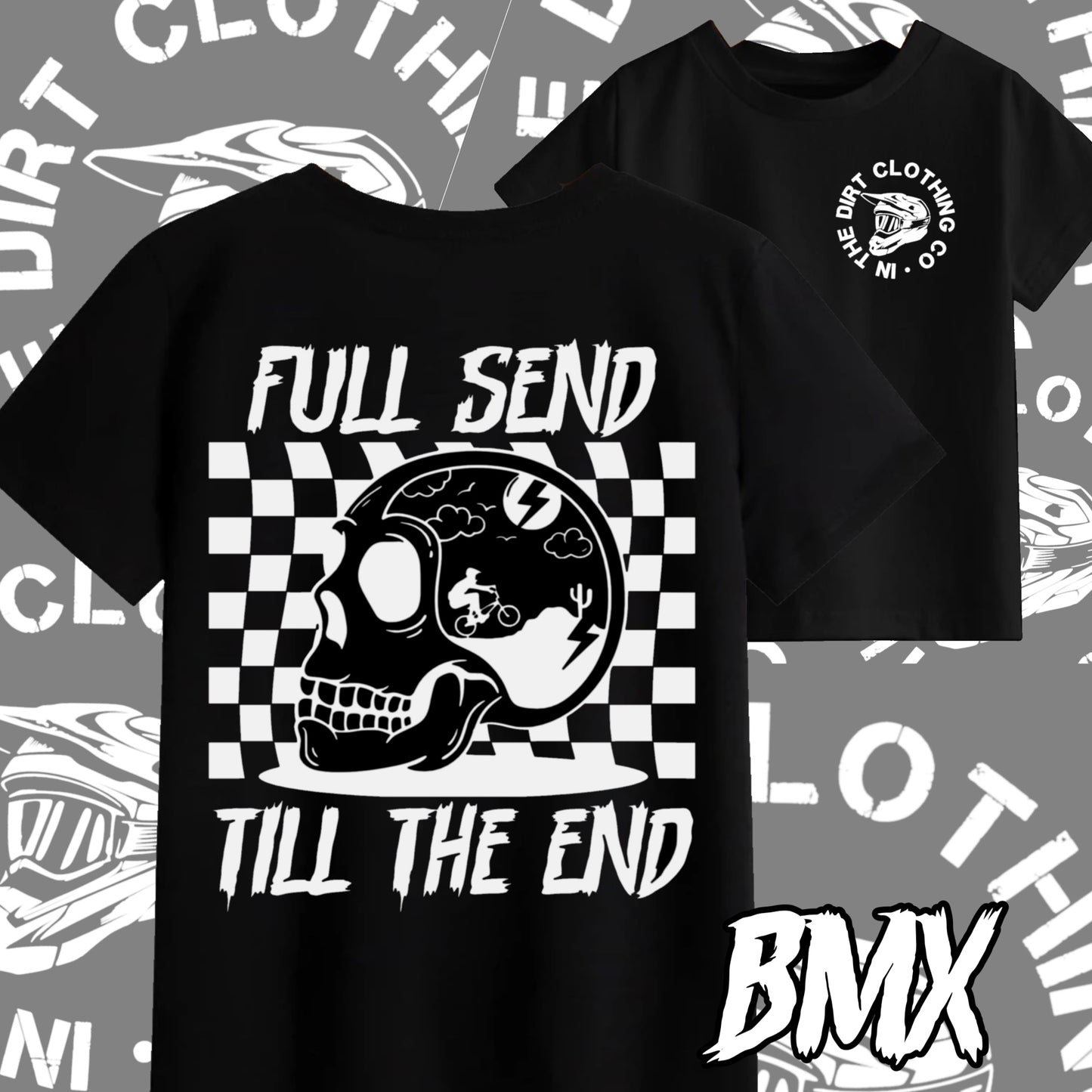 Full send tee  (all bike options)