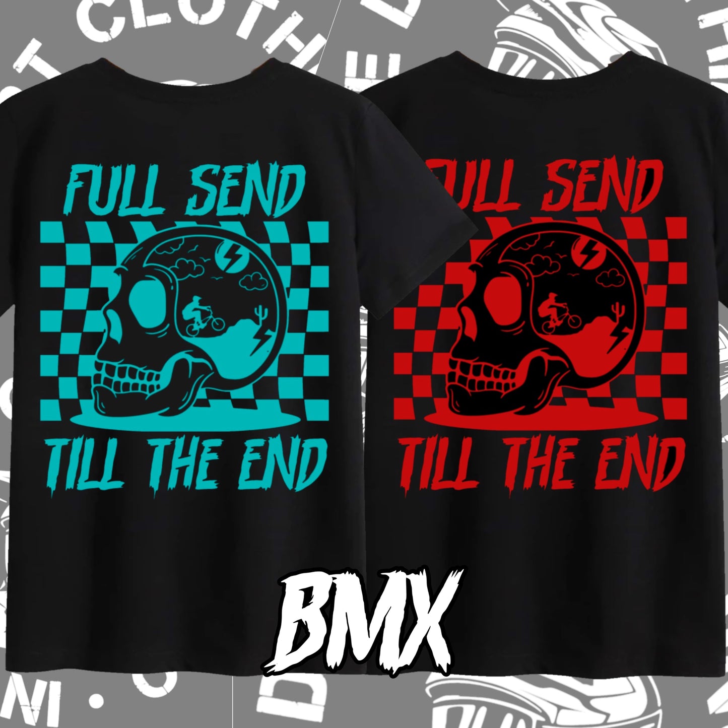 Full send tee  (all bike options)