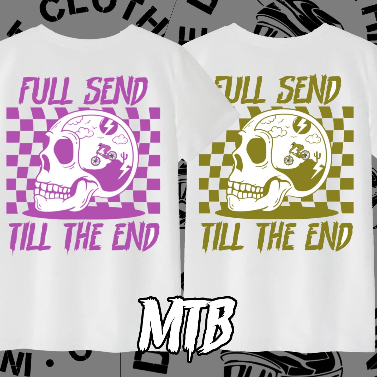 Full send tee  (all bike options)
