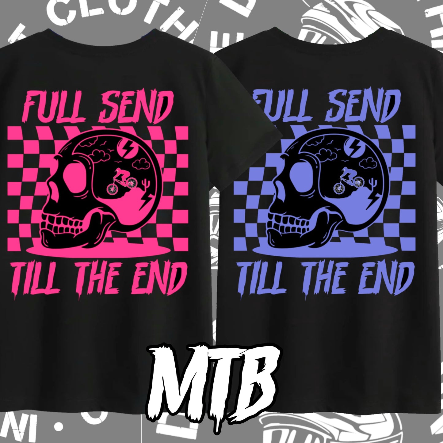 Full send tee  (all bike options)