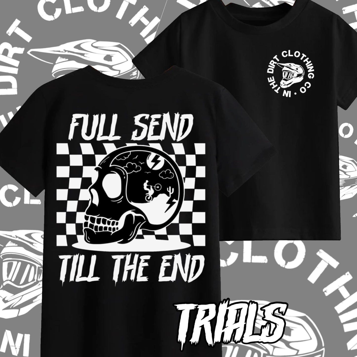 Full send tee  (all bike options)
