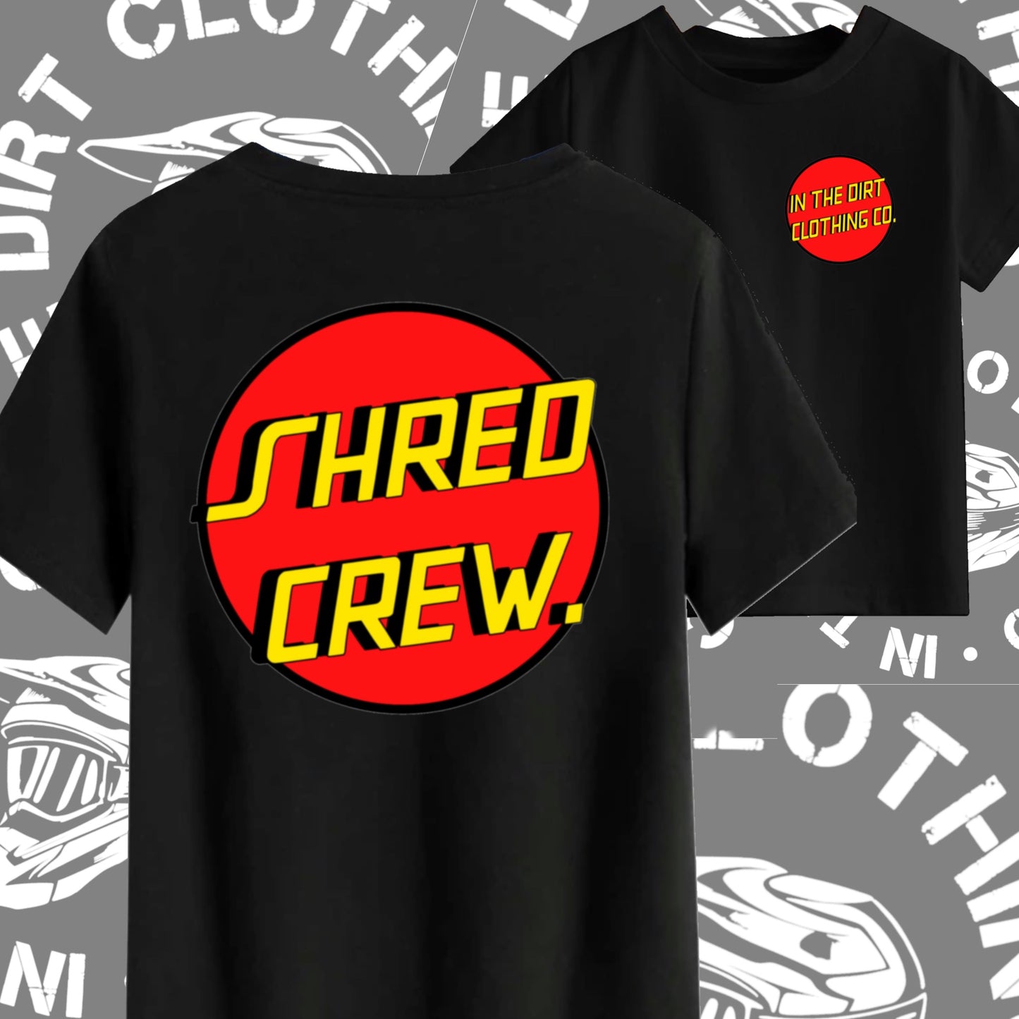 Shred crew / send it crew tee