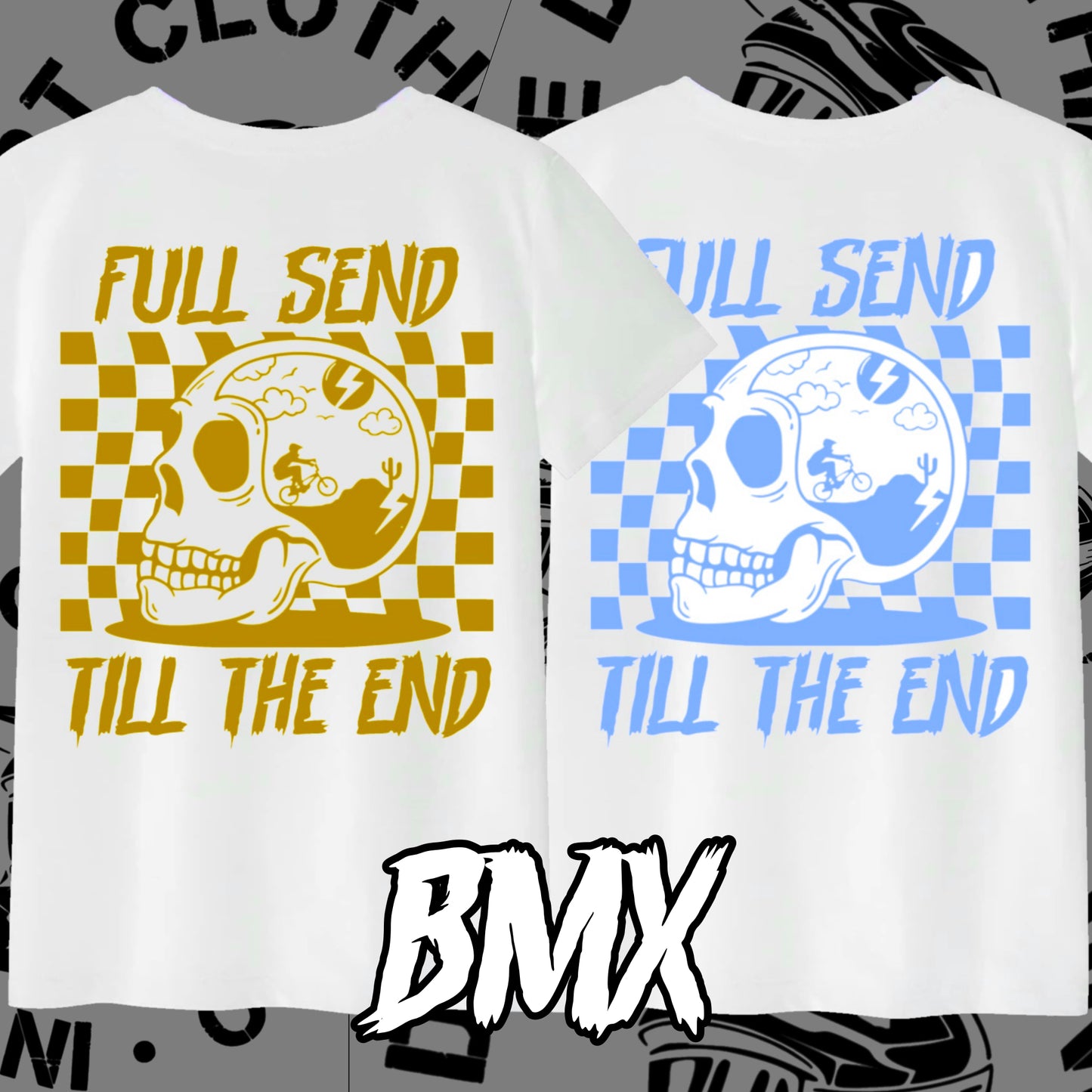 Full send tee  (all bike options)