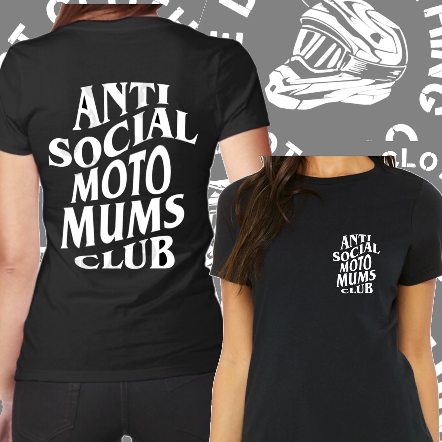 Anti-social mum T-shirt