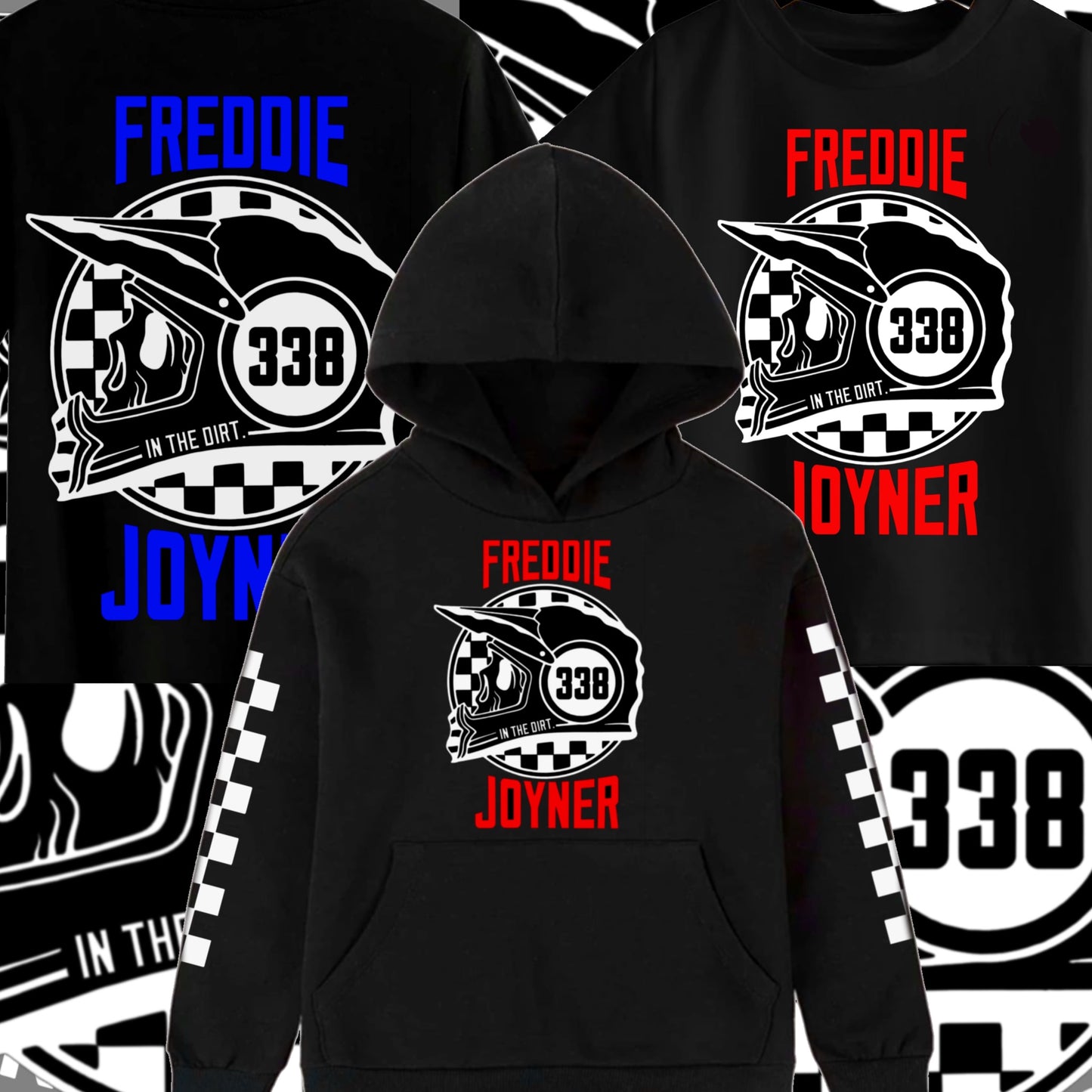 Custom checkered lid print