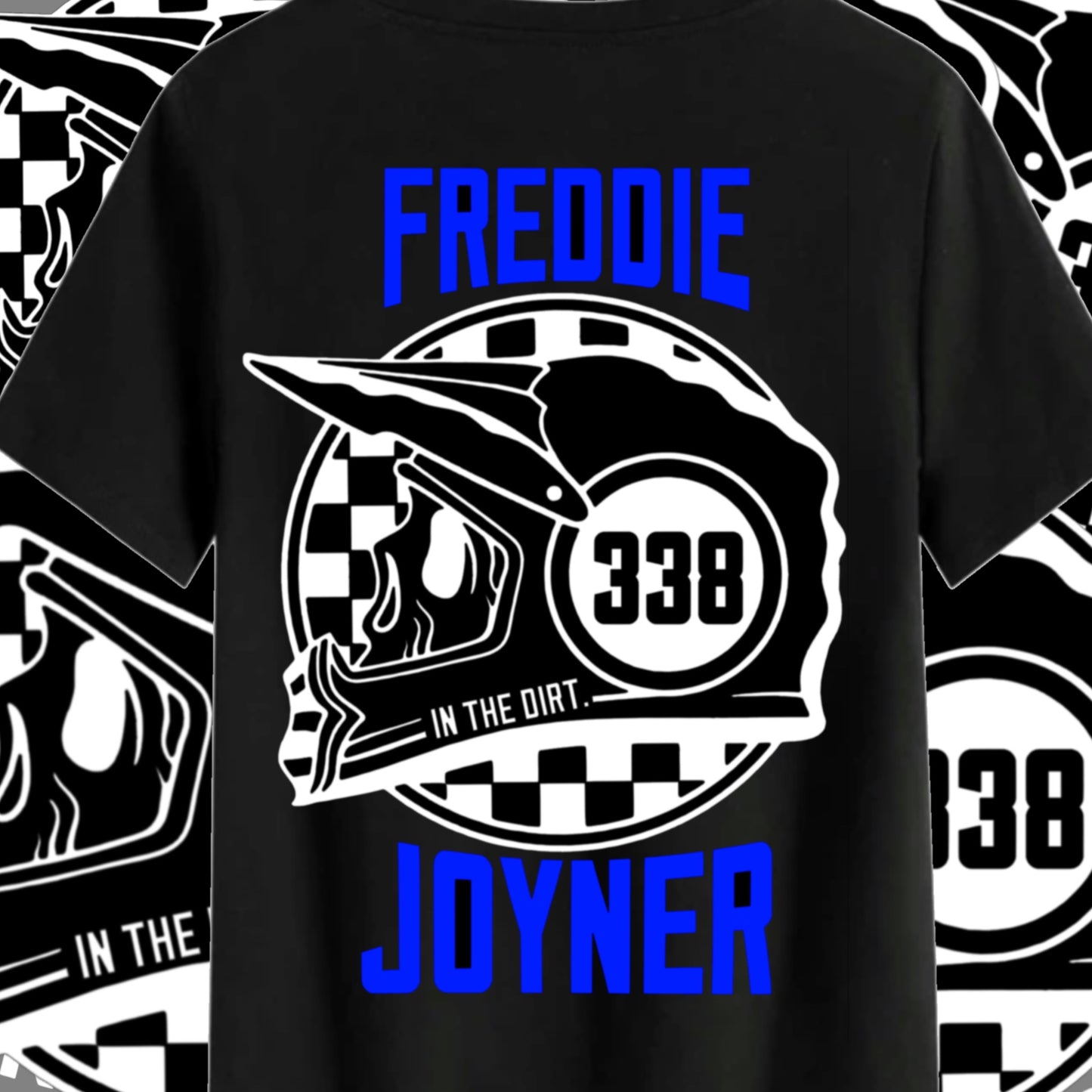 Custom checkered lid print