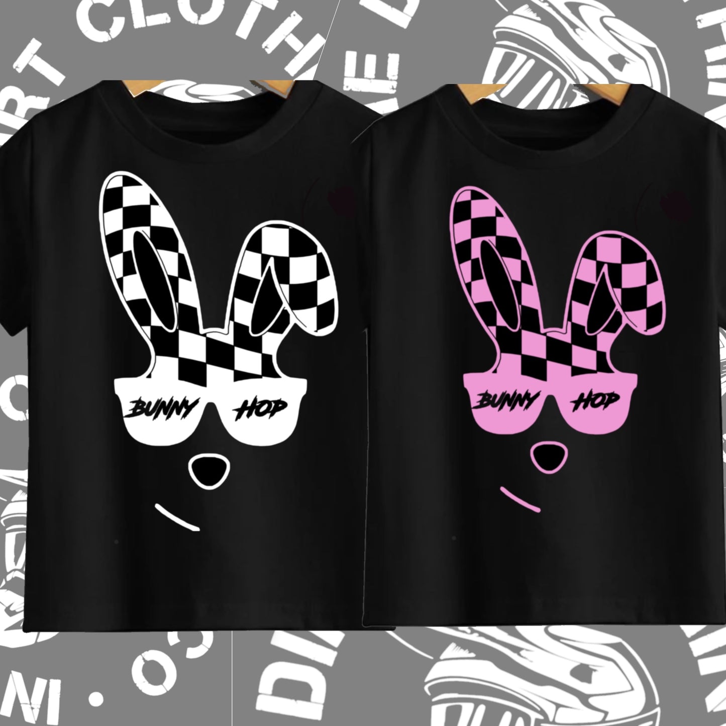 Bunny hop Easter tee