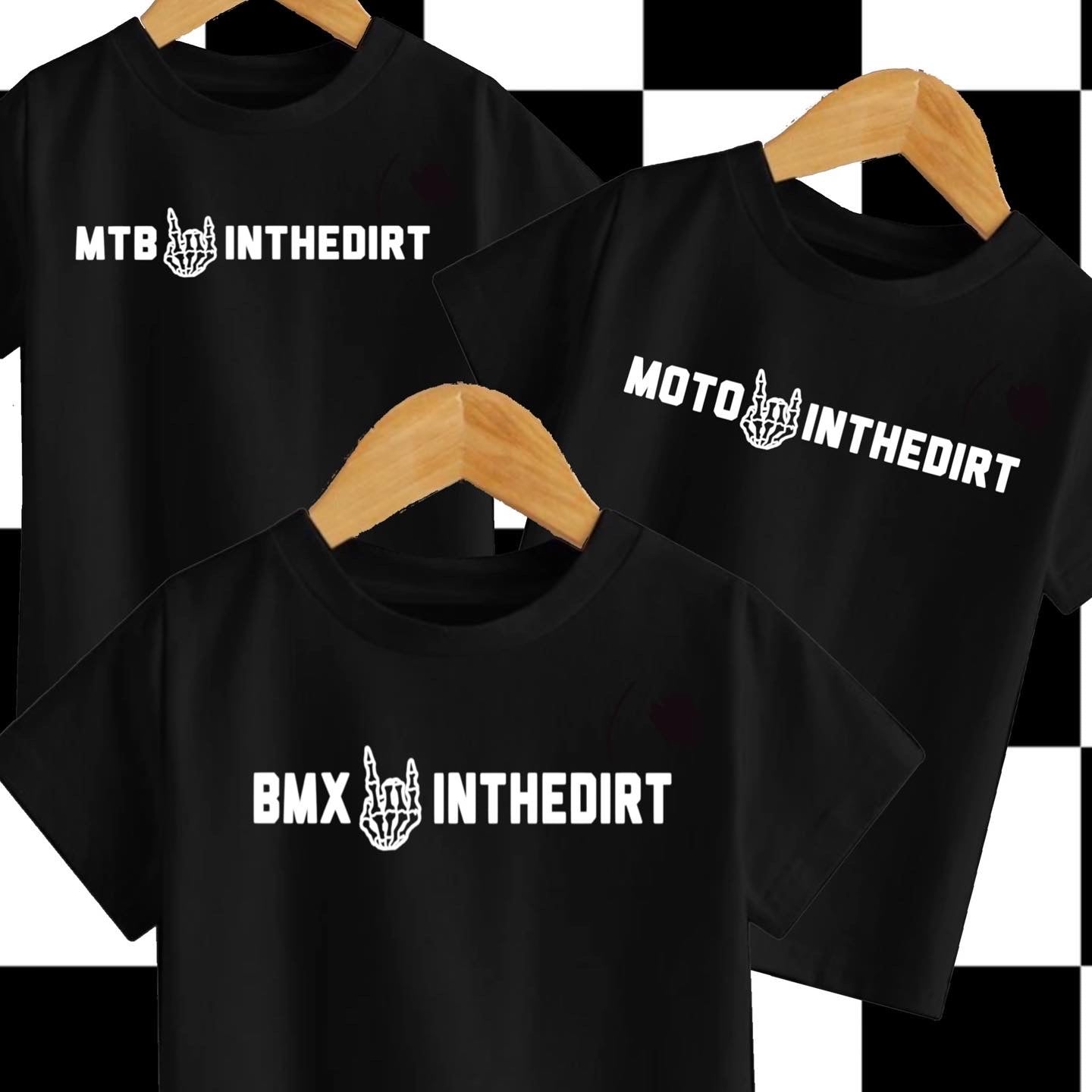 MOTO • BMX • MTB • InTheDirt T-shirt.