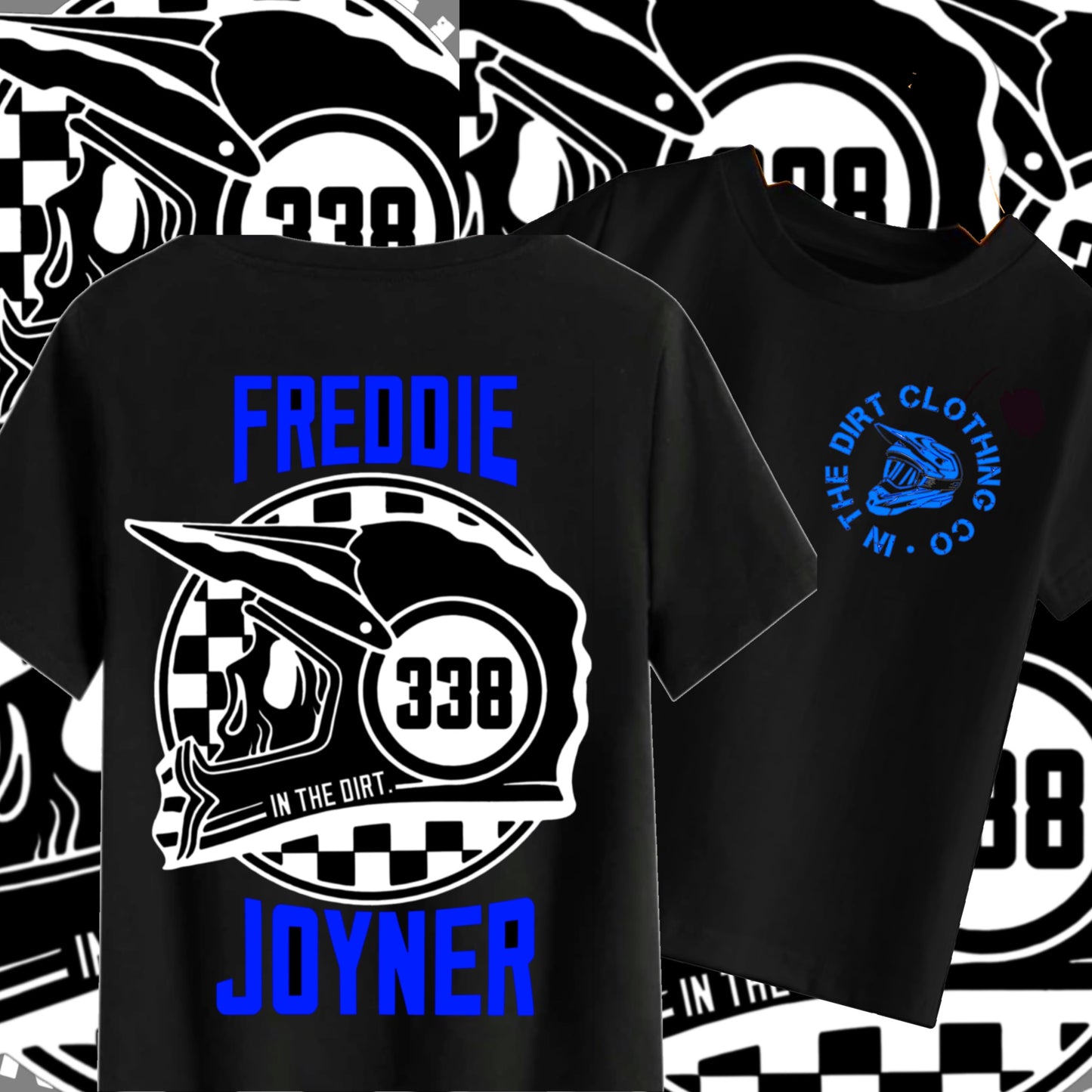 Custom checkered lid print