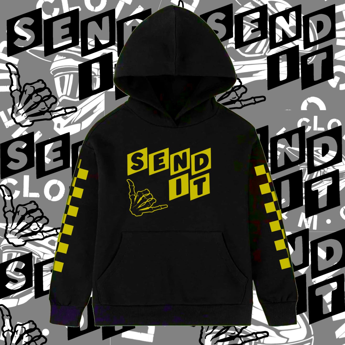 Send it skully print - kids