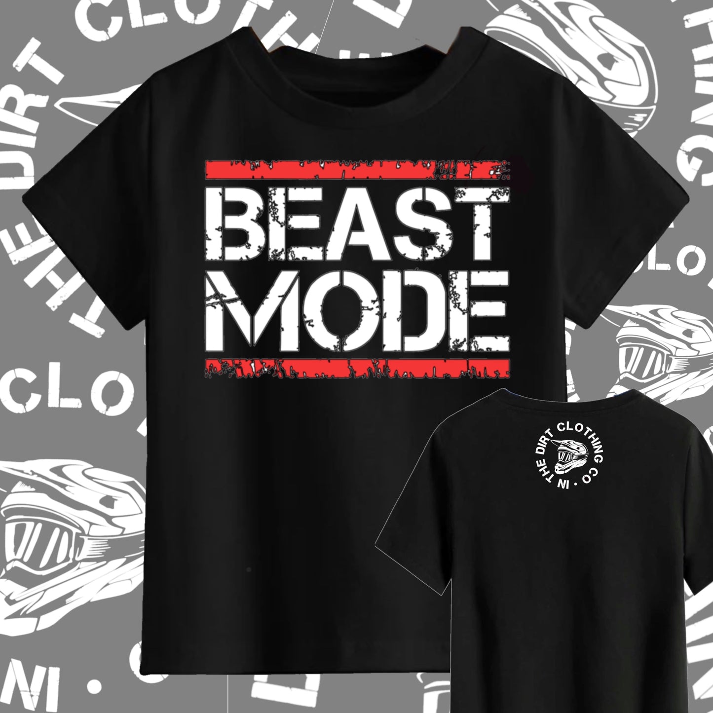 BEAST MODE block Tee - kids