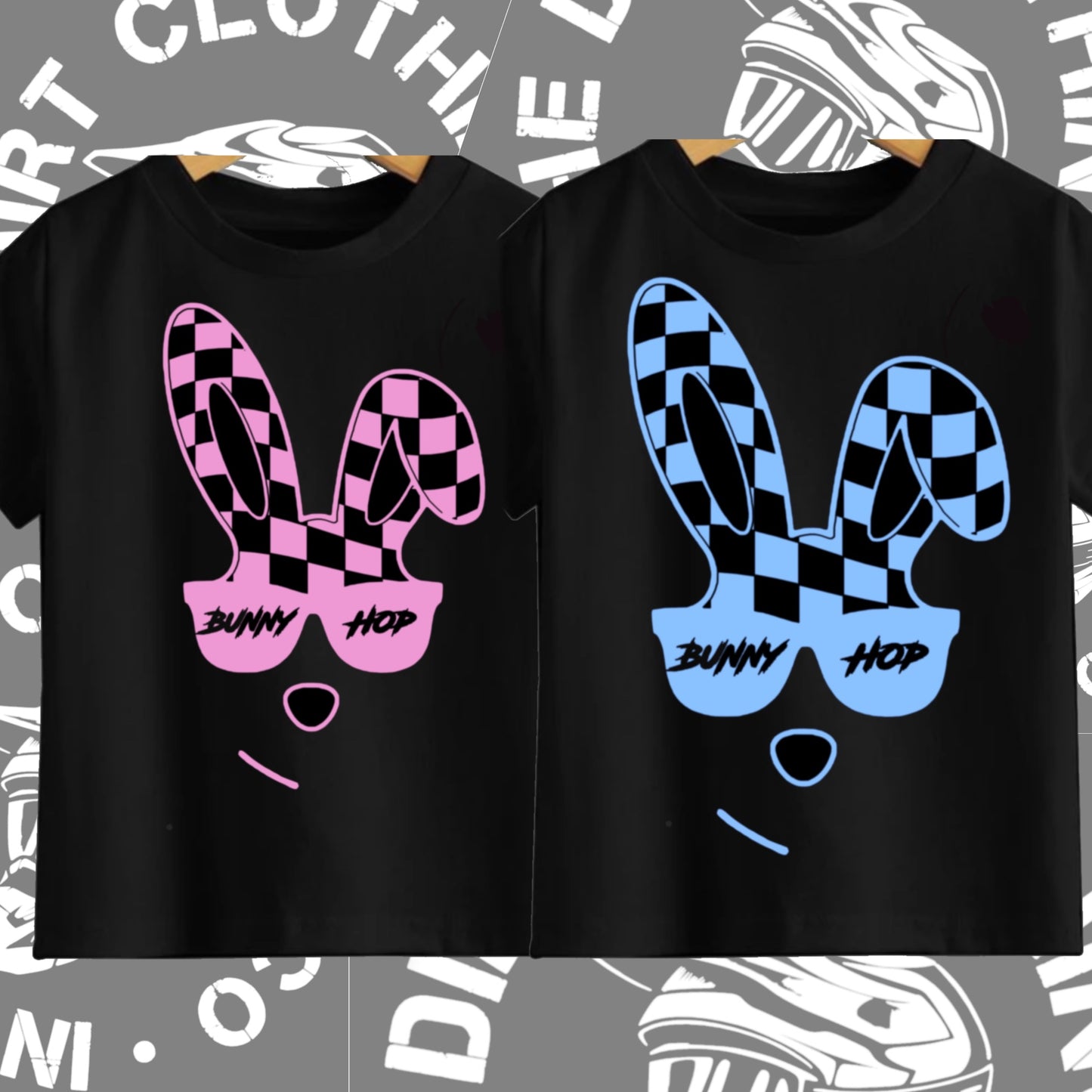 Bunny hop Easter tee