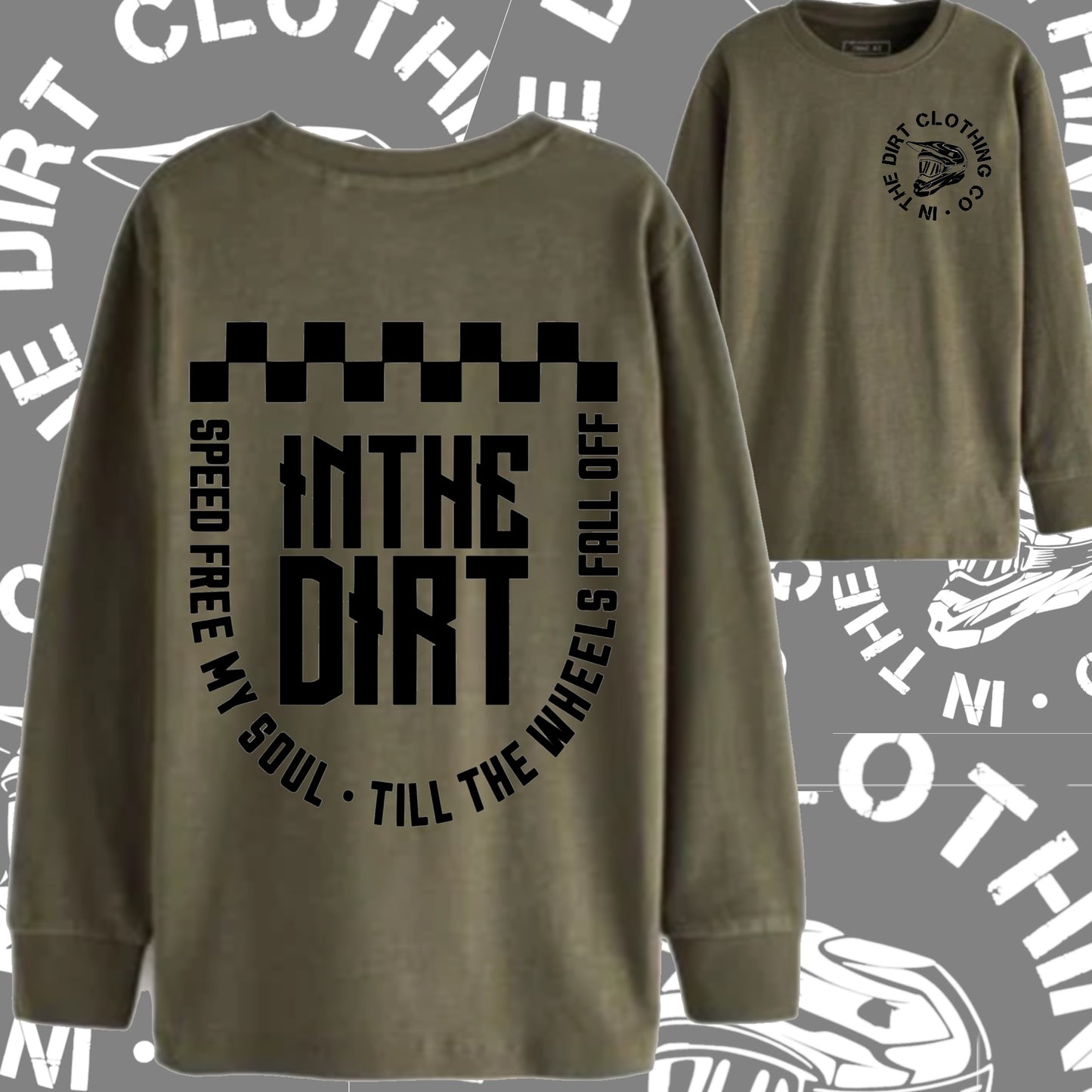 Speed free my soul long sleeved tee