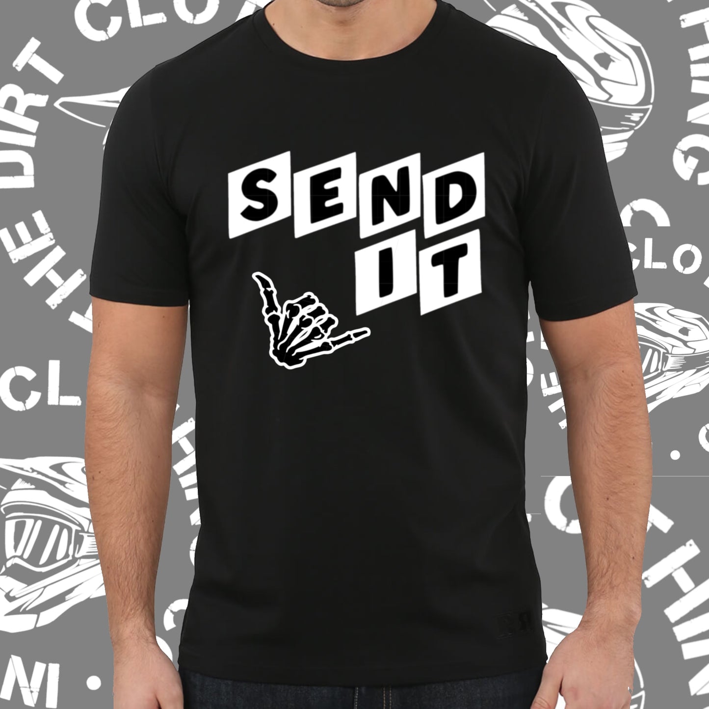 Send it skully Print - Adults