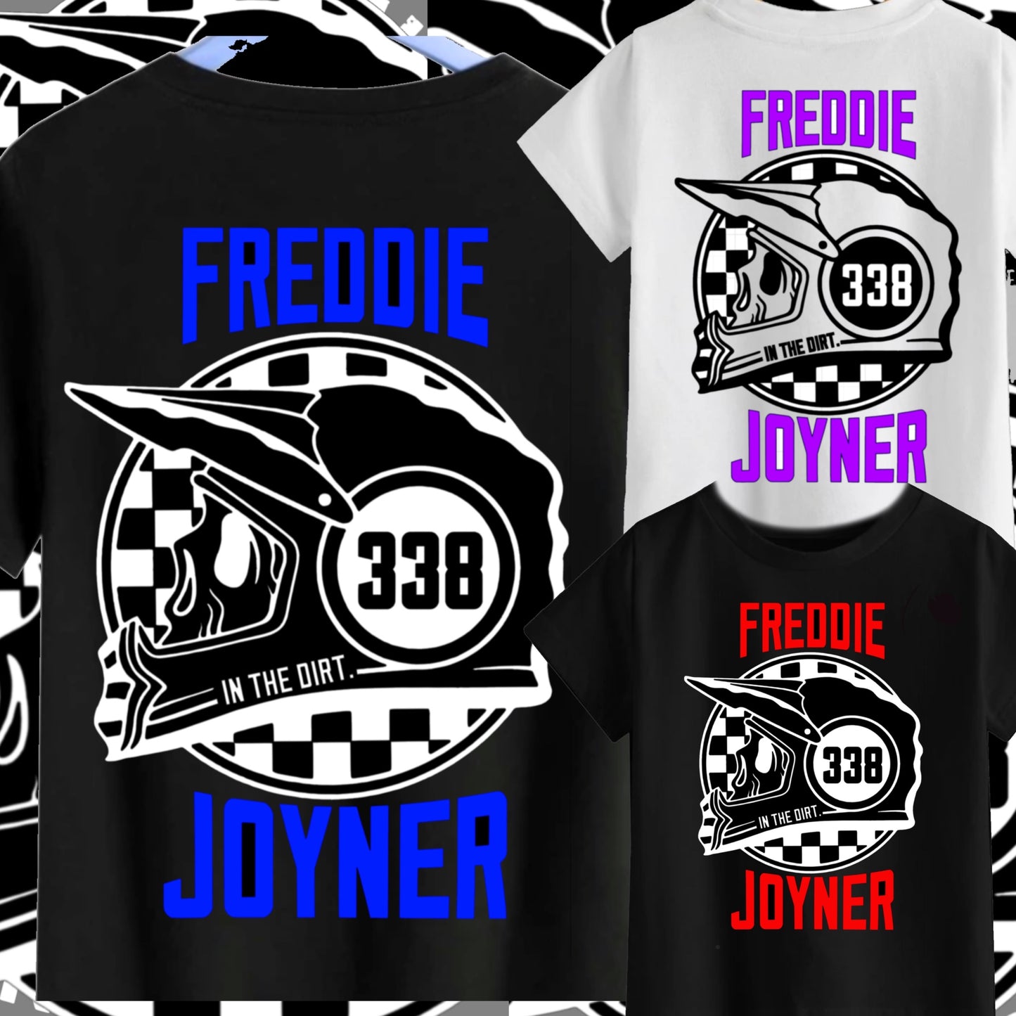 Custom checkered lid print