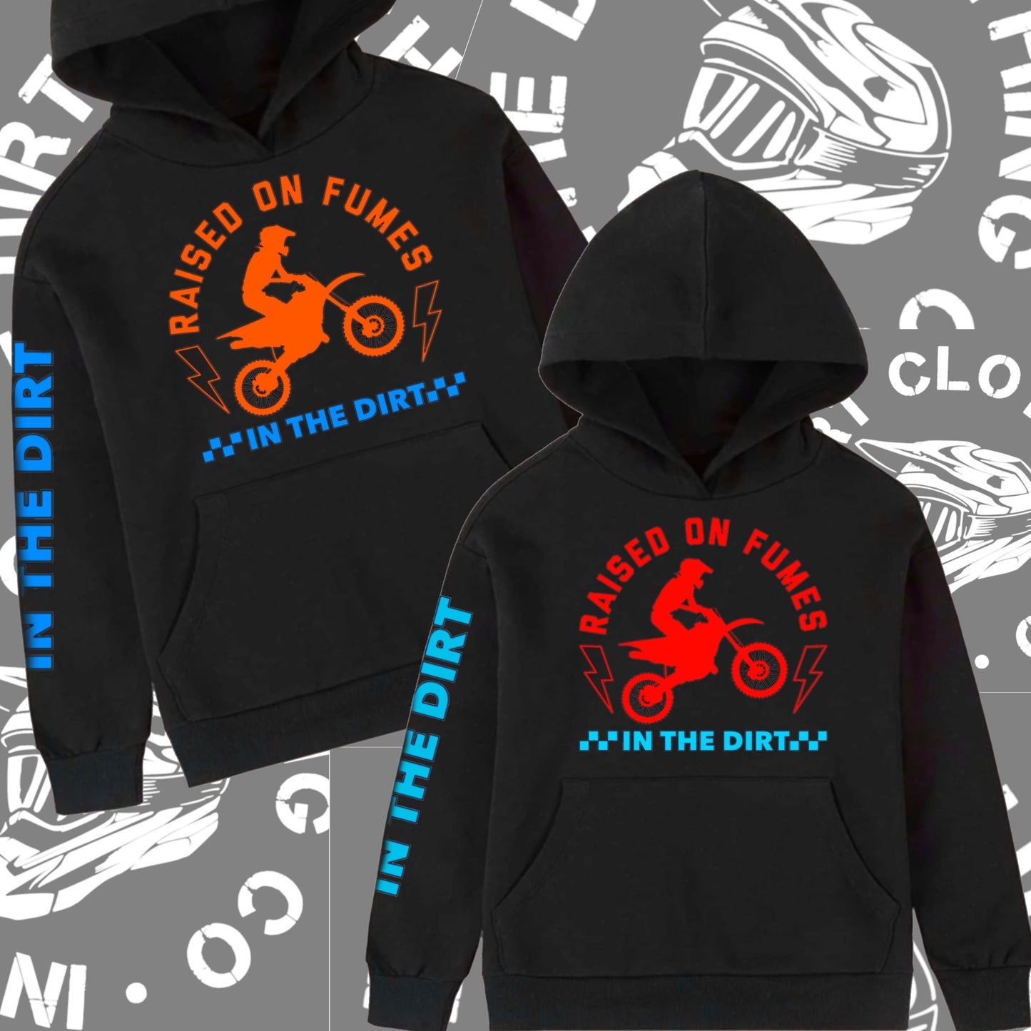 Raised on fumes print