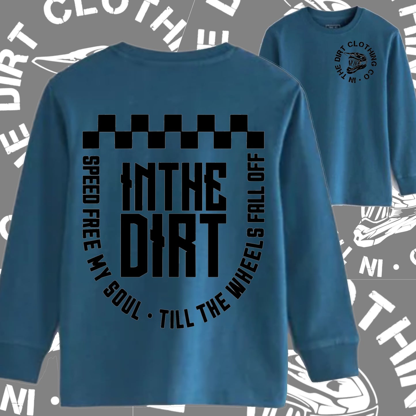 Speed free my soul long sleeved tee