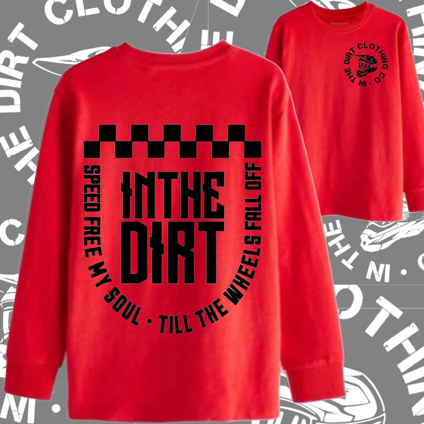 Speed free my soul long sleeved tee