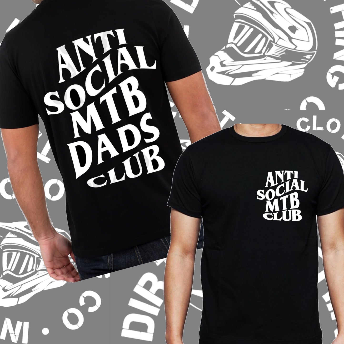 Anti-social dads T-shirt