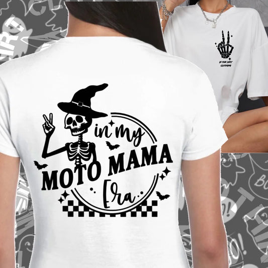 Moto mama skelly tee