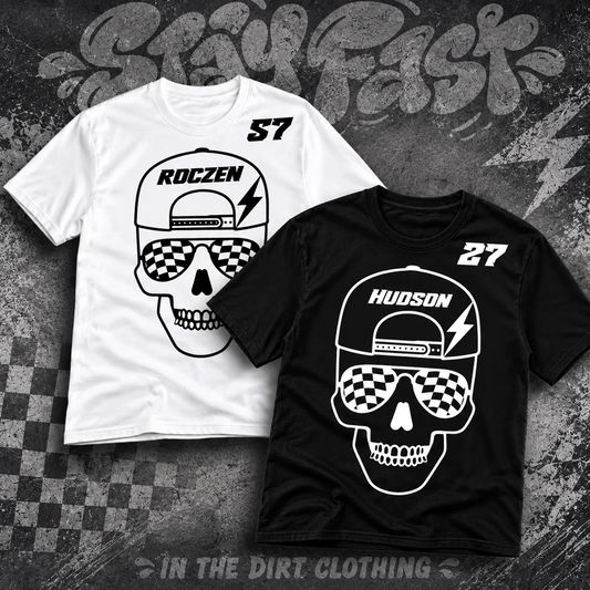 SnapBack sid skull Tee kids