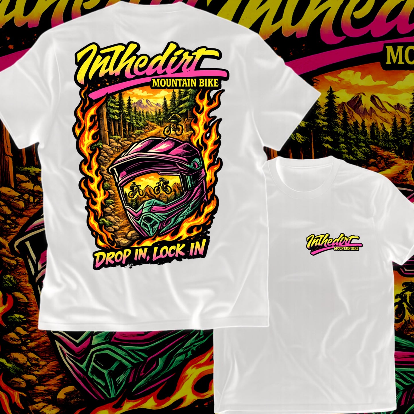 Drop in & lock in tee