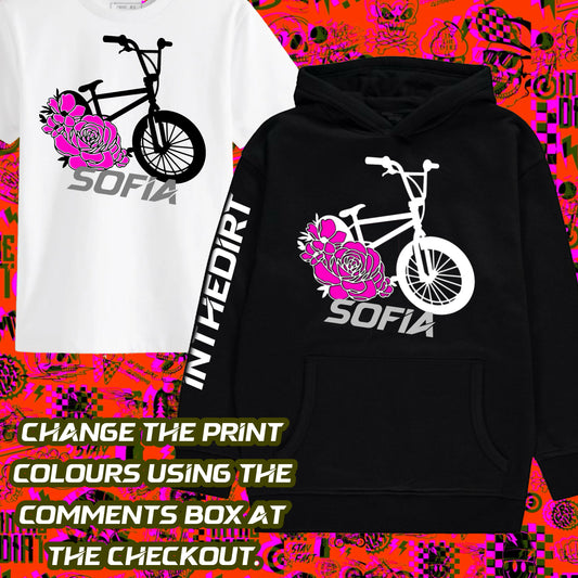 Floral bmx print