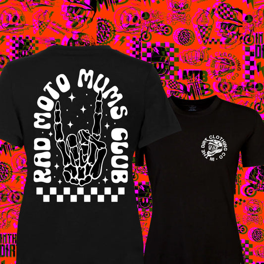 Rad moto mum tee