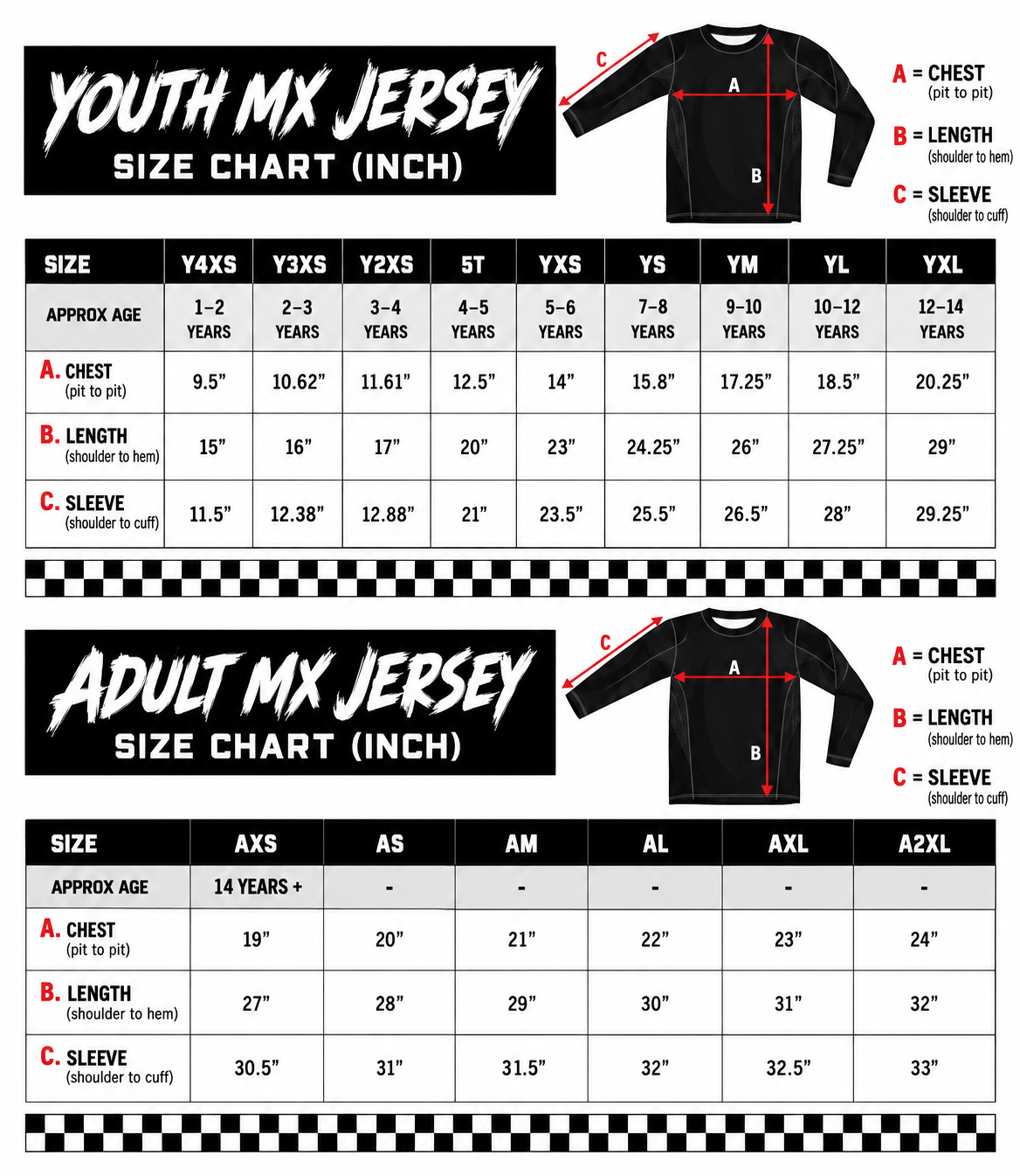 Lightning strike kit JERSEY only
