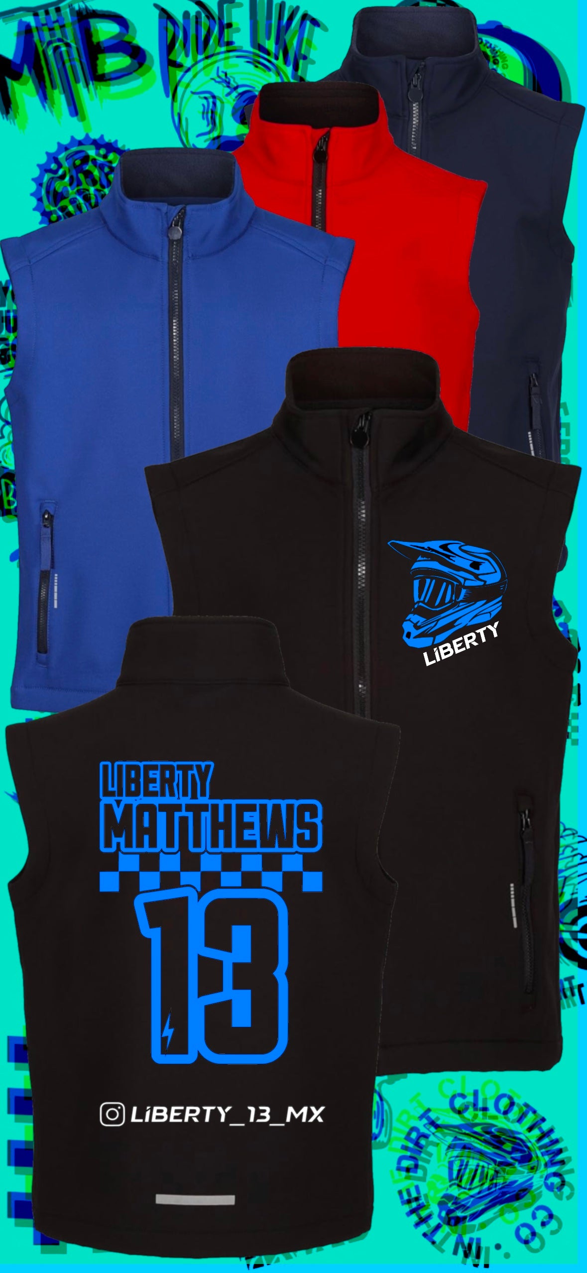 Softshell gilet vest