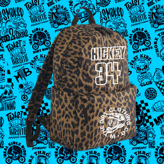 Leopard backpack