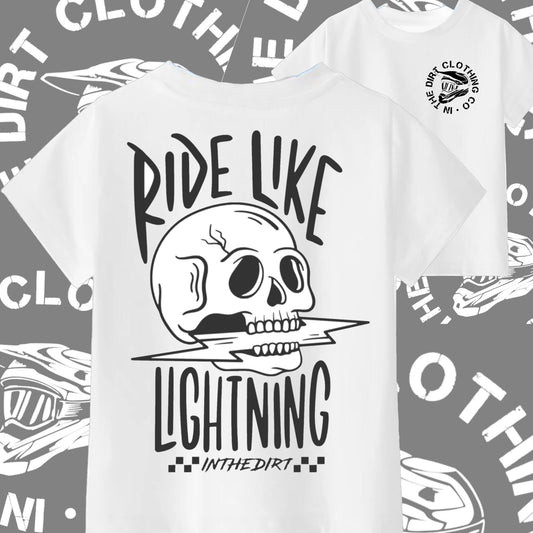 Ride like lightning print