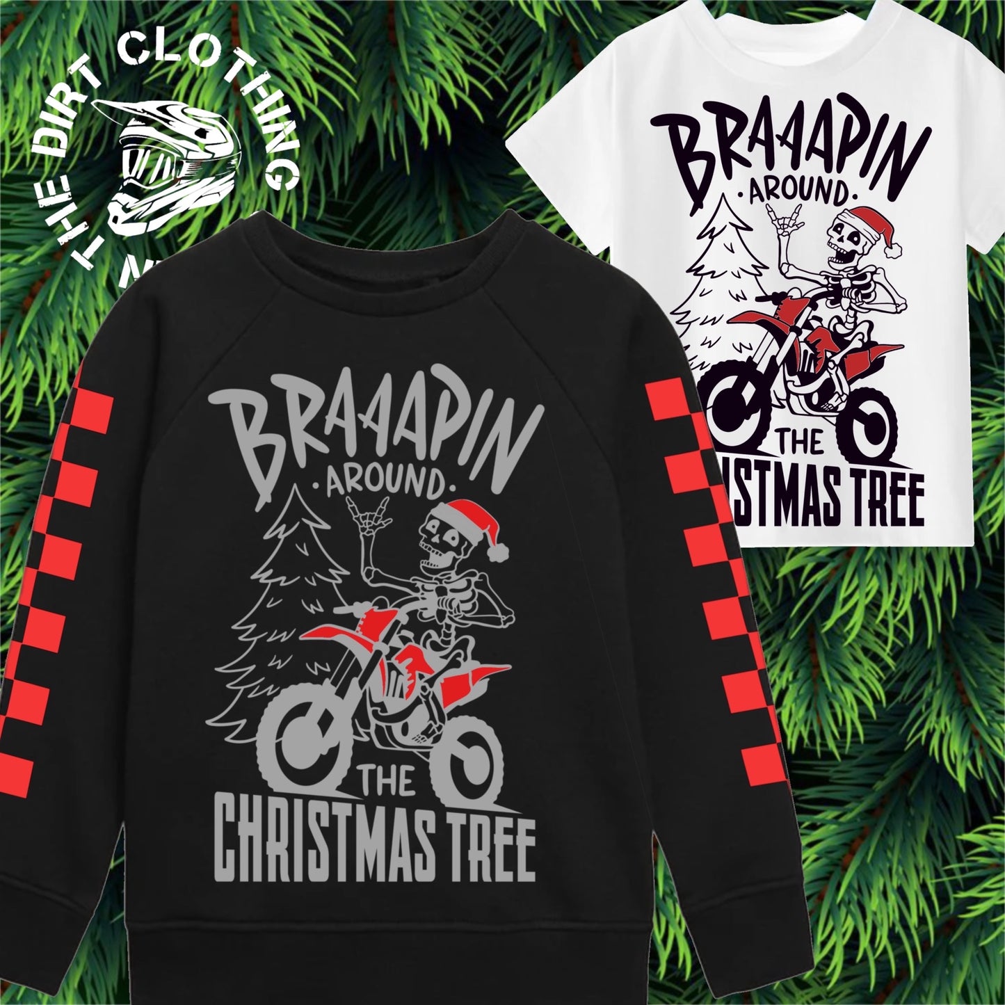 Braaapin Christmas print