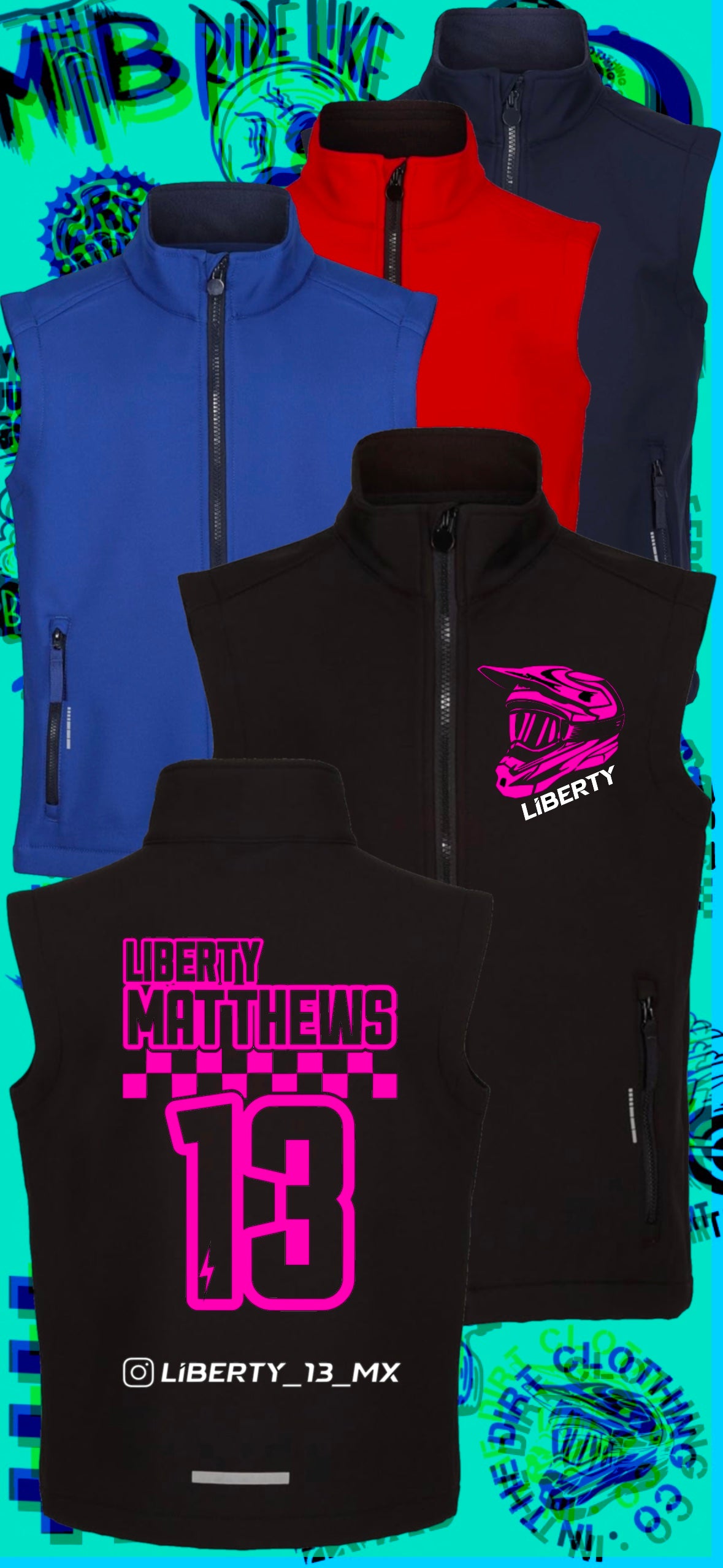 Softshell gilet vest