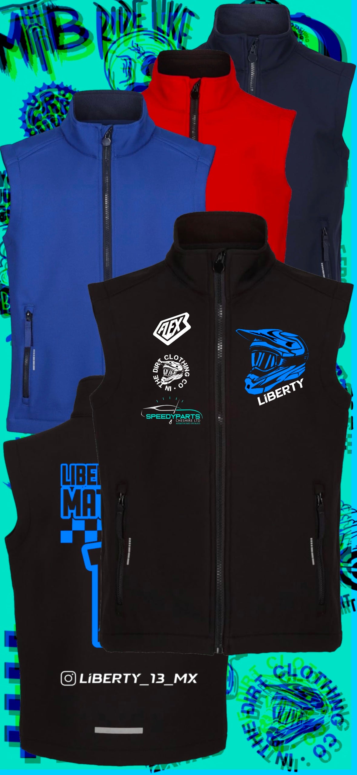 Softshell gilet vest