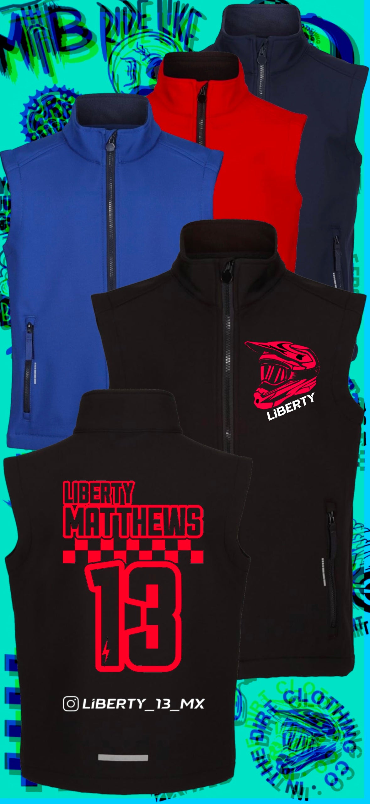 Softshell gilet vest