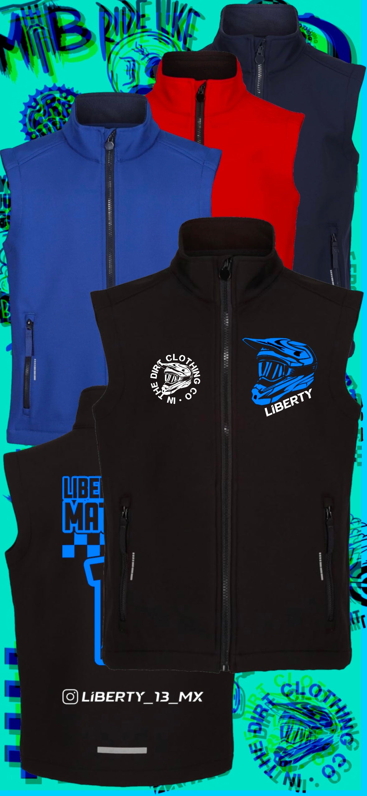 Softshell gilet vest