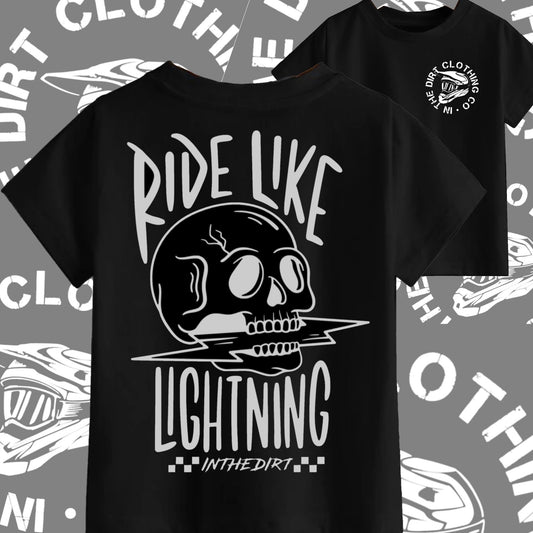 Ride like lightning print