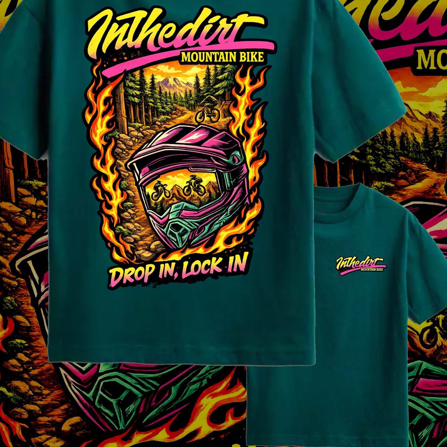 Drop in & lock in tee
