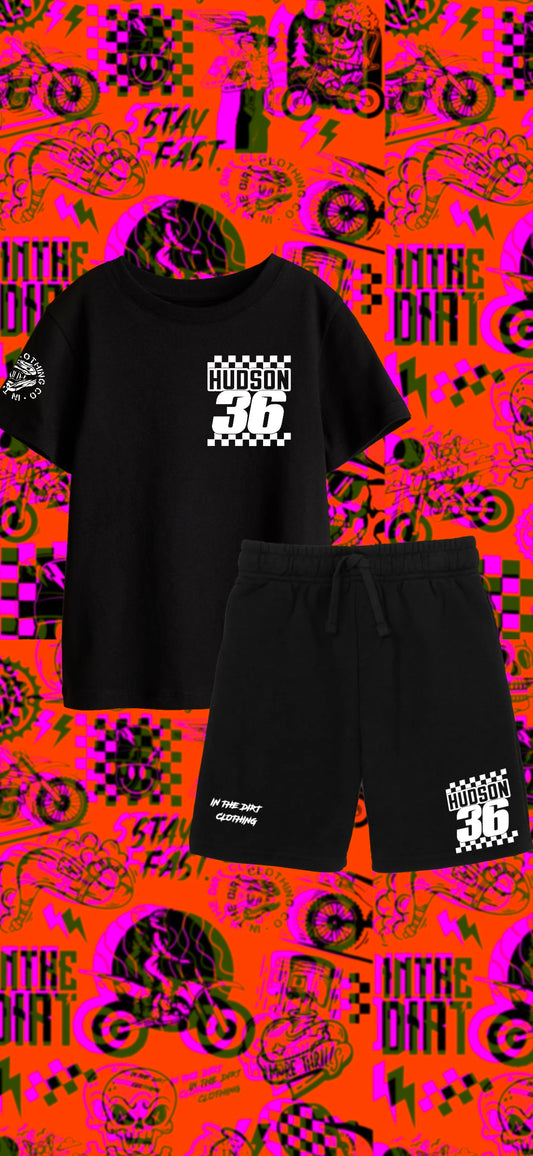 Custom name/ number summer set