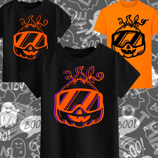 Pumpkin goggles Halloween T-shirt