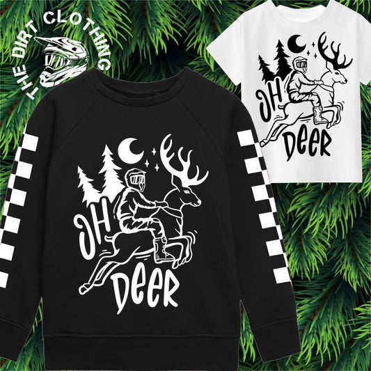 Oh deer Christmas print